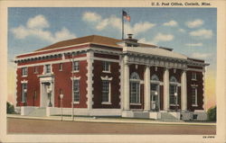 U.S. Post Office Corinth, MS Postcard Postcard 