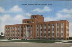 Midland Memorial Hospital Postcard