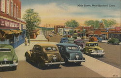 Main Street Postcard