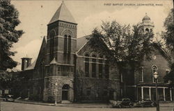 First Baptist Church Postcard