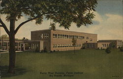 Ferris Institute - Ferris West Building Postcard