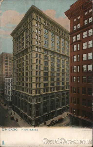 Tribune Building Chicago Illinois