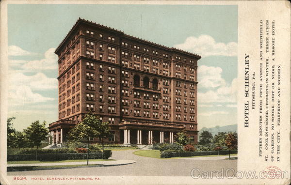 Hotel Schenley Pittsburgh Pennsylvania