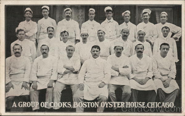 Boston Oyster House - Group of Cooks Chicago Illinois