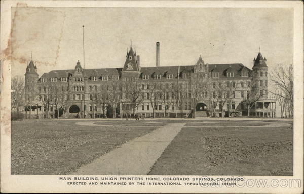 Main Building, Union Printers Home Colorado Springs