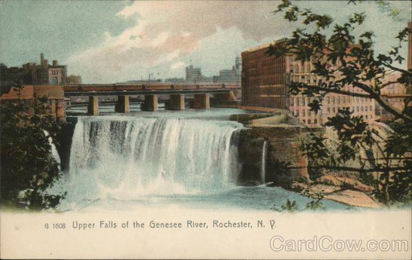 Upper Falls of the Genesee River Rochester New York