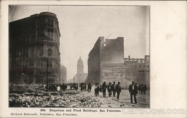Emporium and Flood Buildings San Francisco California