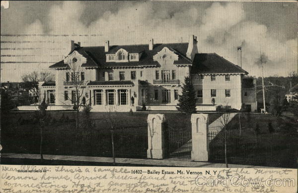 Bailey Estate Mount Vernon New York