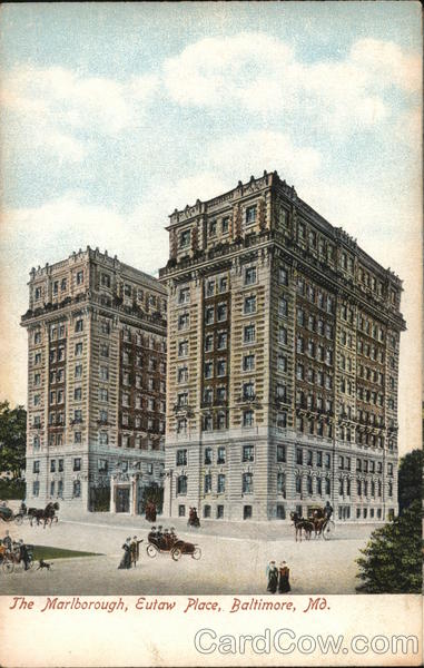 The Marlborough, Eutaw Place Baltimore Maryland