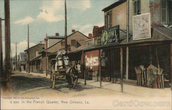 In the French Quarter New Orleans Louisiana