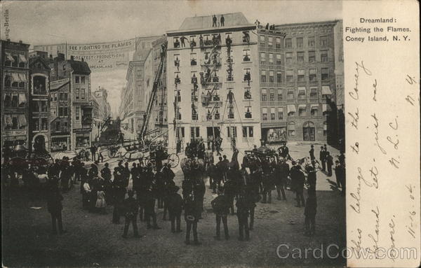 Fighting the Flames Attraction, Coney Island New York