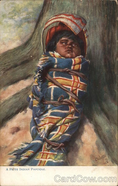 A Piote Indian Papoose Native Americana