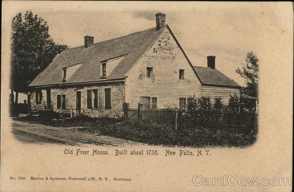 Old Freer House New Paltz New York
