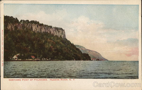 Northern Points of Palisades Hudson River New York