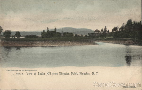 View of Suite Hill from Kingston Point New York