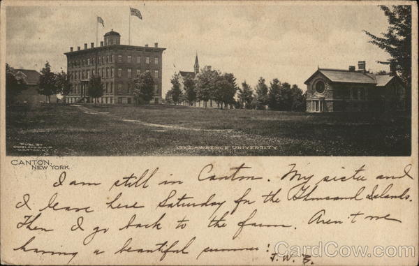 Lawrence University Canton New York