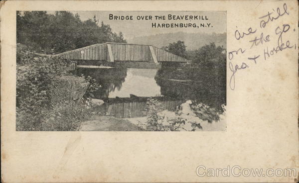 Bridge Over The Beaverkill Hardenburgh New York