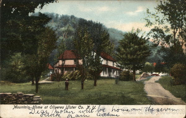 Mountain Home at Oliverea Ulster Co. New York