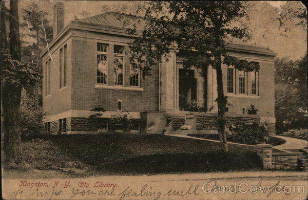 City Library Building Kingston New York