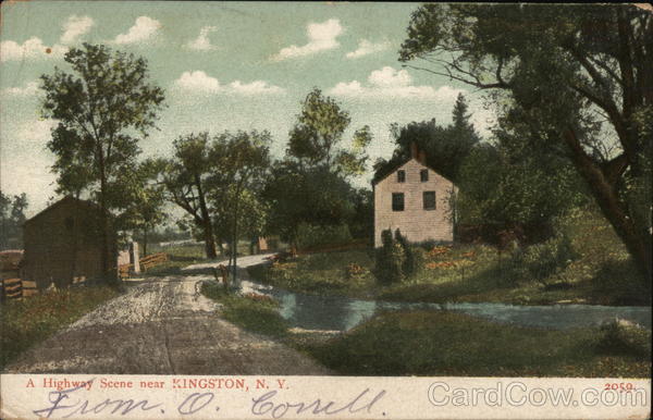 Highway Scene Kingston New York