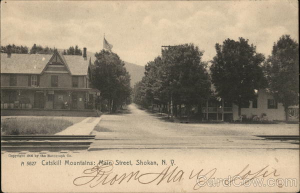 Catskill Mountains: Main Street Shokan New York