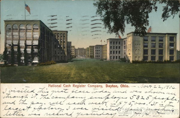 National Cash Register Company Dayton Ohio