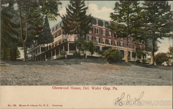 Glenwood House Delaware Water Gap Pennsylvania