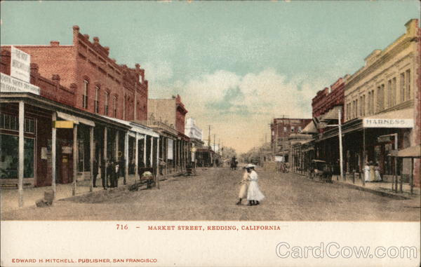 Market Street Redding California