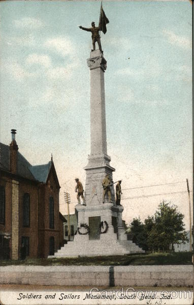 Soldiers and Sailors Monument South Bend Indiana