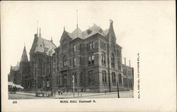 View of Music Hall Cincinnati, OH Postcard Postcard Postcard