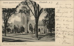 Central Baptist Church Postcard