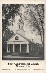 First Congregational Church Postcard