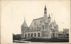 U.S. Post Office Saginaw, MI Postcard Postcard Postcard