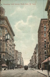 Broadway from Locust, North East Broadway from Locust, North East