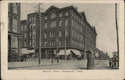 Atlantic Hotel Bridgeport, CT Postcard Postcard Postcard