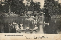 View in Glen Miller Park Postcard