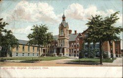 City Hospital Bridgeport, CT Postcard Postcard Postcard