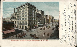 Metropolitan Opera House Broadway New York City, NY Postcard Postcard Postcard