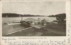 Boat Landing, Lake Quinsigamond Boat Landing, Lake Quinsigamond