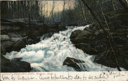 Danforth's Falls Hudson, MA Postcard Postcard Postcard