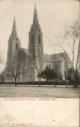 Holy Name Catholic Church Sheboygan, WI Postcard Postcard Postcard