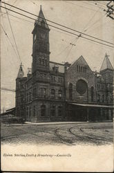 Union Station, Tenth & Broadway Postcard