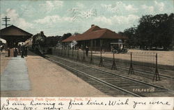 North Ashbury Park Depot Asbury Park, NJ Postcard Postcard Postcard