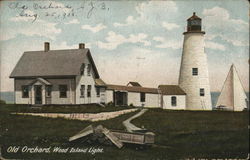Wood Island Light Postcard