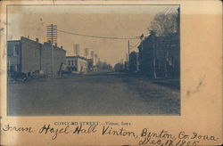 Concord Street Vinton, IA Postcard Postcard Postcard