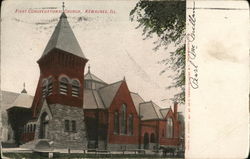 First Congregational Church Kewanee, IL Postcard Postcard Postcard