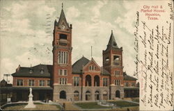 City Hall & Market House Postcard