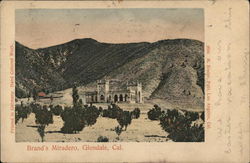Brand's Miradero Glendale, CA Postcard Postcard Postcard