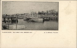 Flushing Bridge Postcard