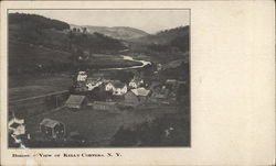 Birdseye View of Kelly Corners Postcard